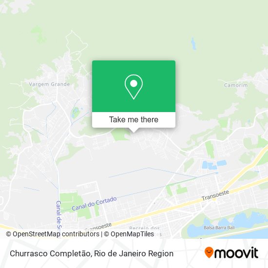 Churrasco Completão map