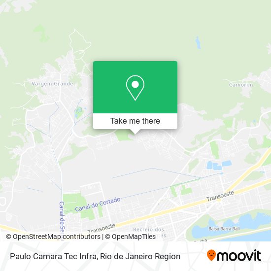 Paulo Camara Tec Infra map