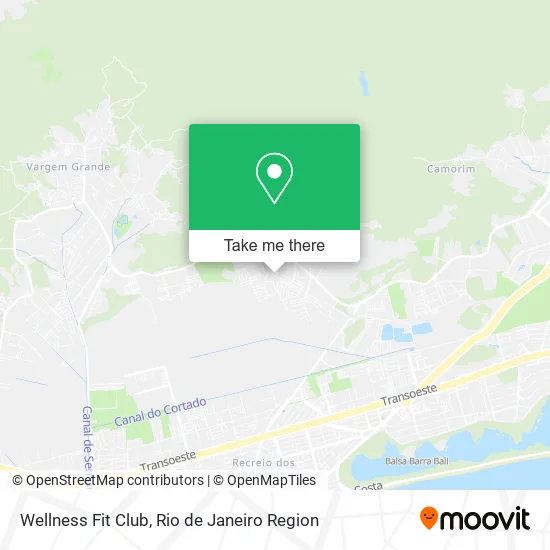 Wellness Fit Club map