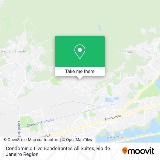 Condomínio Live Bandeirantes All Suites map