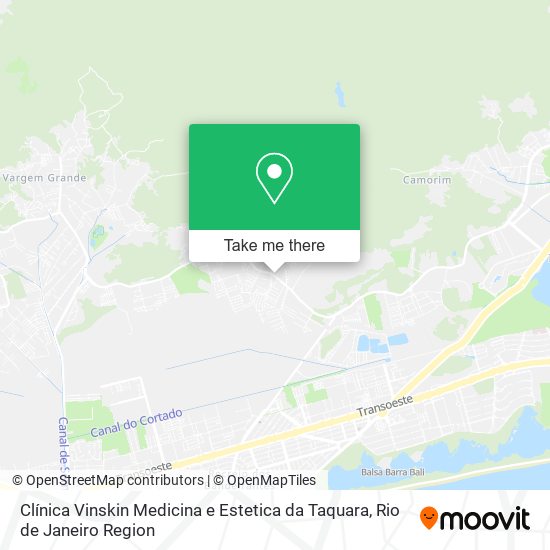 Clínica Vinskin Medicina e Estetica da Taquara map