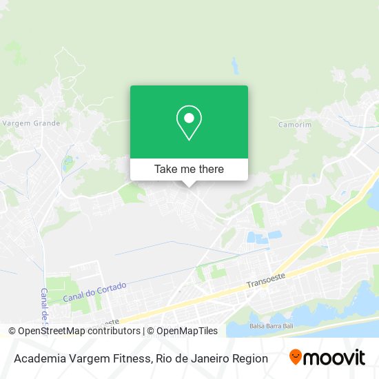 Academia Vargem Fitness map