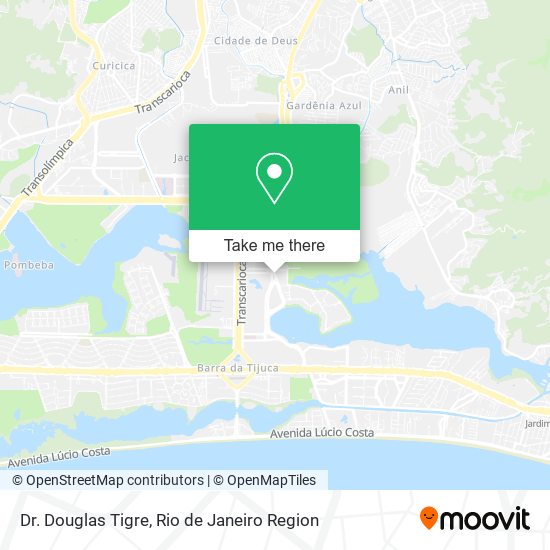 Dr. Douglas Tigre map