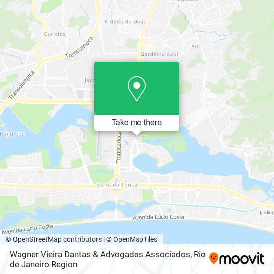 Wagner Vieira Dantas & Advogados Associados map