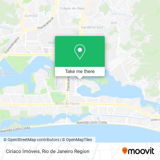 Ciriaco Imóveis map