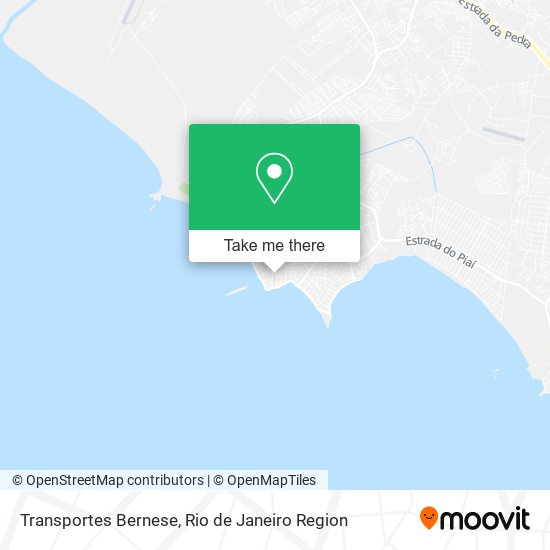 Transportes Bernese map