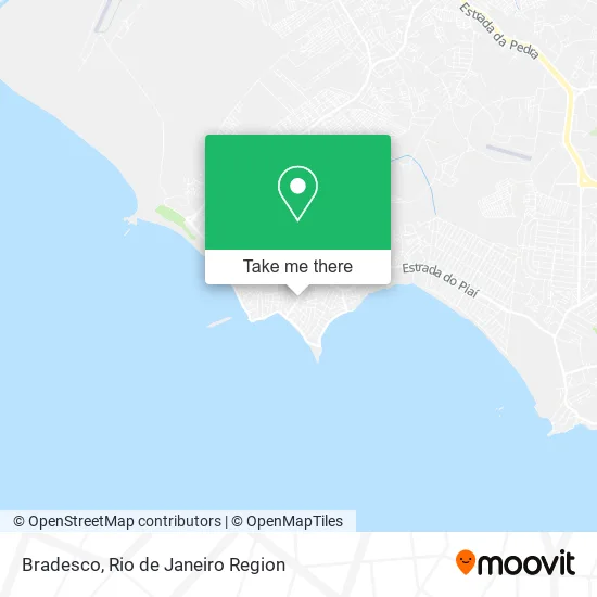 Bradesco map