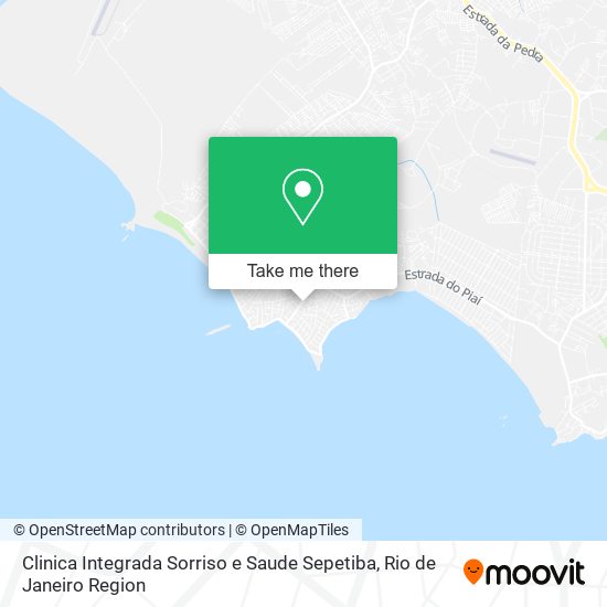 Clinica Integrada Sorriso e Saude Sepetiba map