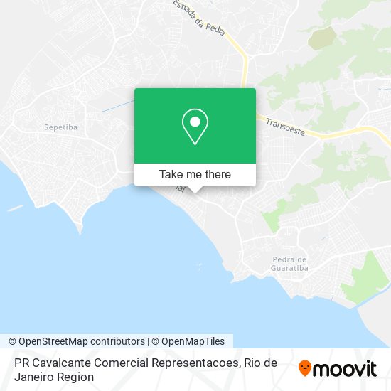 PR Cavalcante Comercial Representacoes map