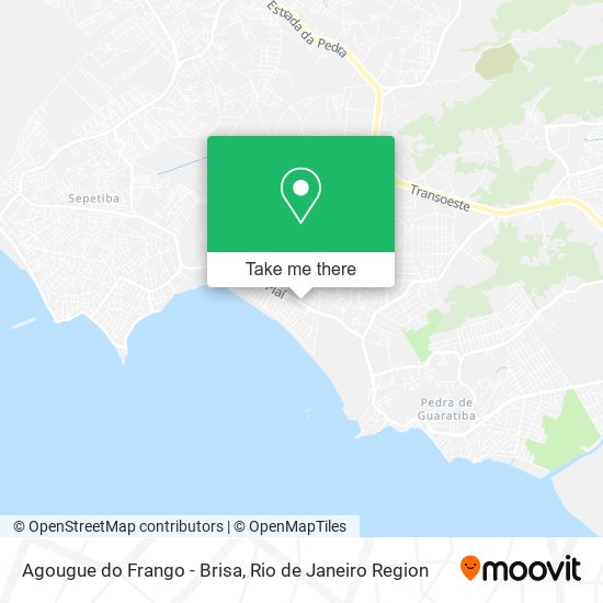 Agougue do Frango - Brisa map