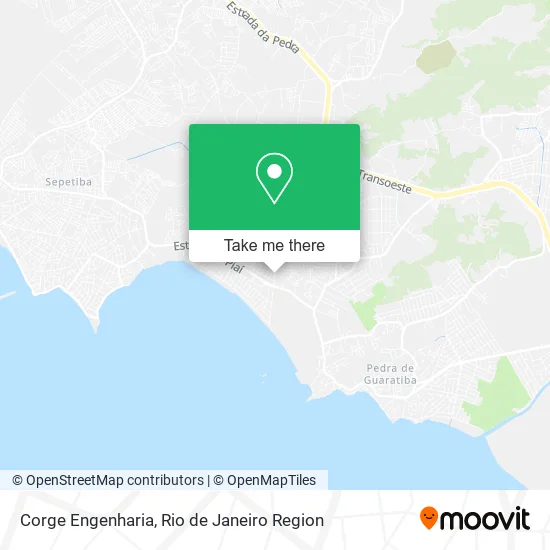 Corge Engenharia map