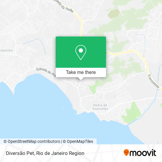 Diversão Pet map