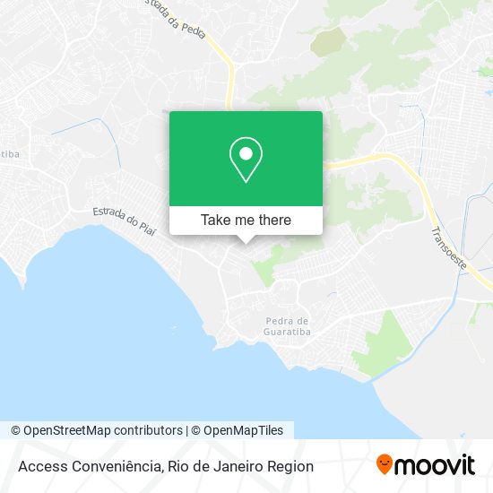 Access Conveniência map