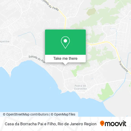 Casa da Borracha Pai e Filho map