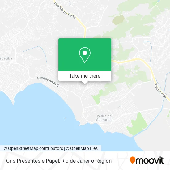 Cris Presentes e Papel map