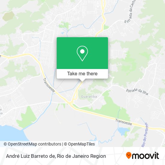 André Luiz Barreto de map