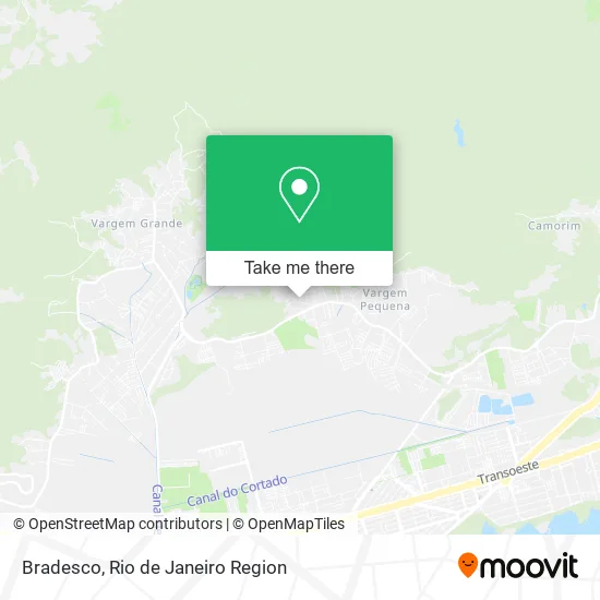 Bradesco map