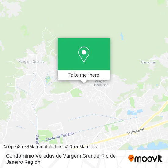 Condomínio Veredas de Vargem Grande map