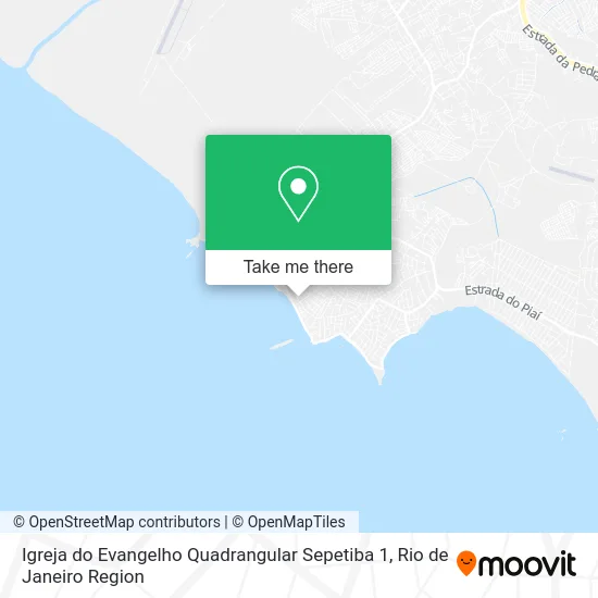Igreja do Evangelho Quadrangular Sepetiba 1 map