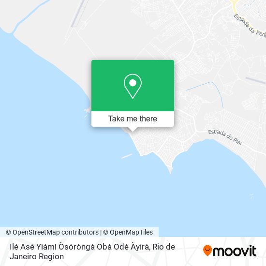 Ilé Asè Yìámì Òsóròngà Obà Odè Àyírà map