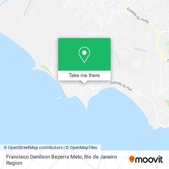Francisco Denilson Bezerra Melo map