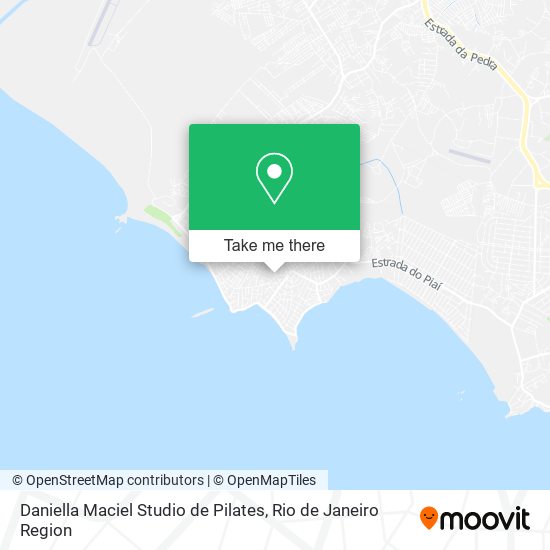 Daniella Maciel Studio de Pilates map