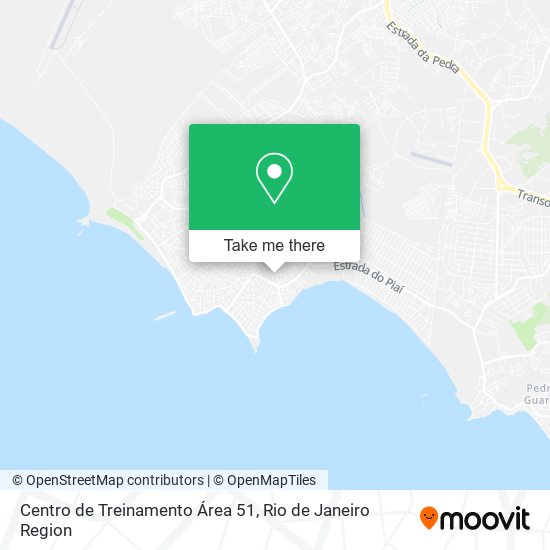 Centro de Treinamento Área 51 map
