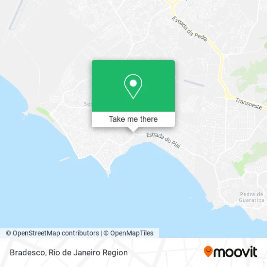 Bradesco map