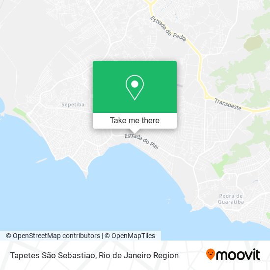 Tapetes São Sebastiao map