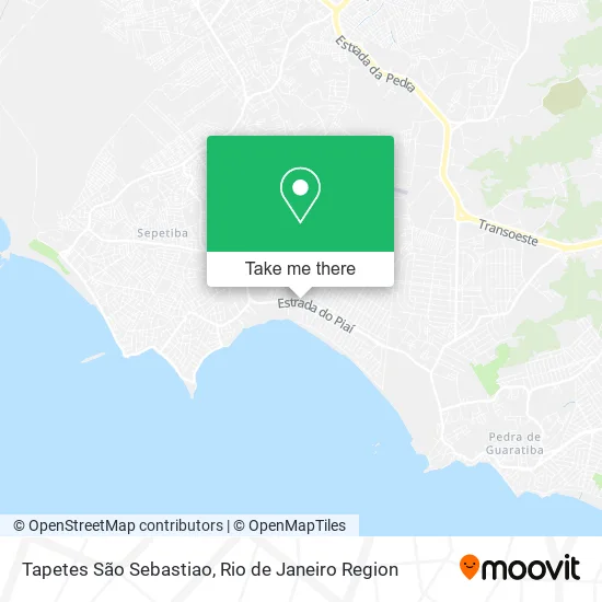 Tapetes São Sebastiao map