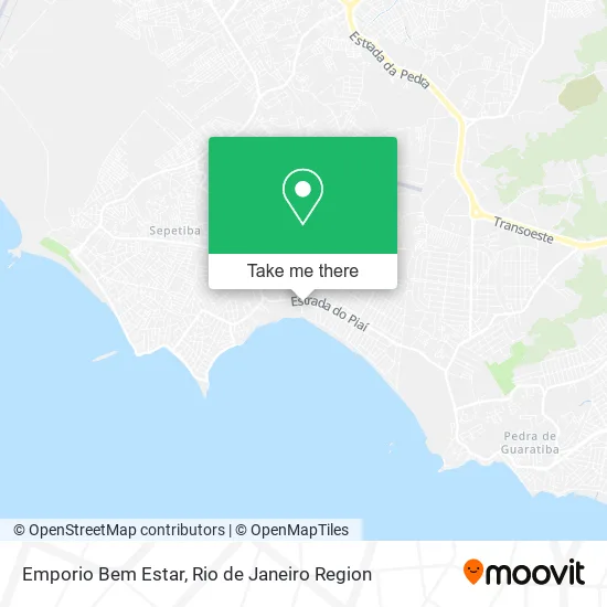 Emporio Bem Estar map