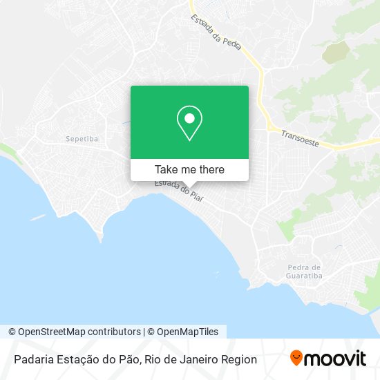 Padaria Estação do Pão map