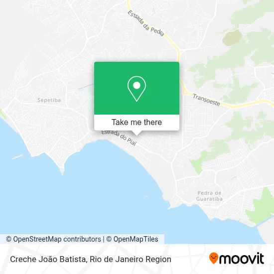 Creche João Batista map