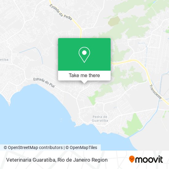 Veterinaria Guaratiba map