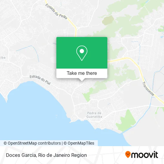 Doces Garcia map