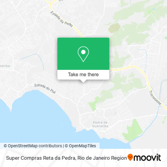 Super Compras Reta da Pedra map