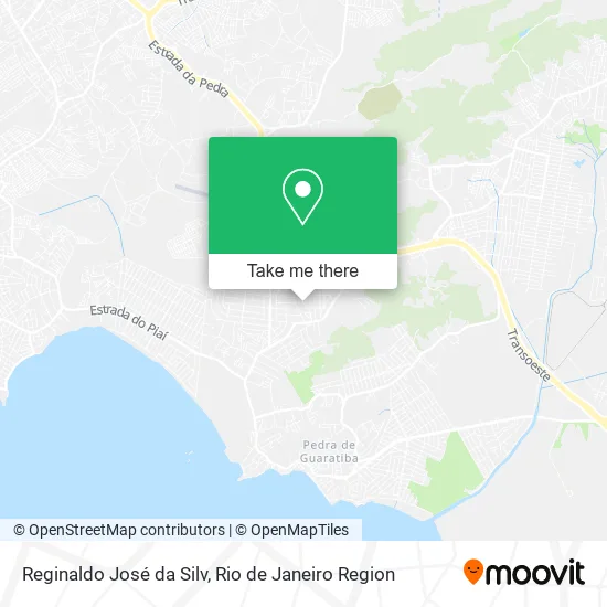 Reginaldo José da Silv map