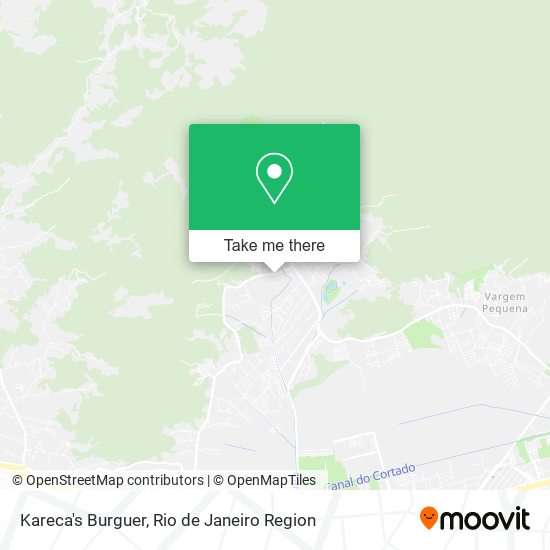 Kareca's Burguer map
