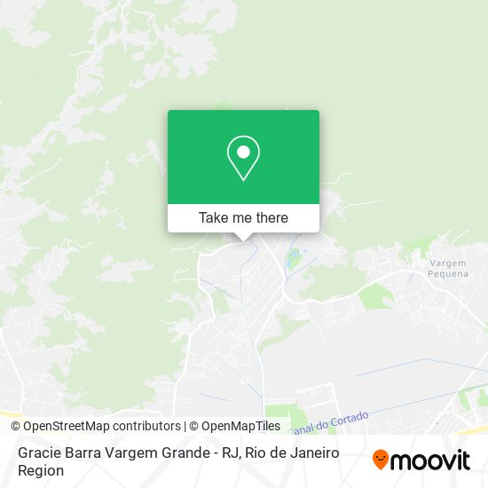 Gracie Barra Vargem Grande - RJ map