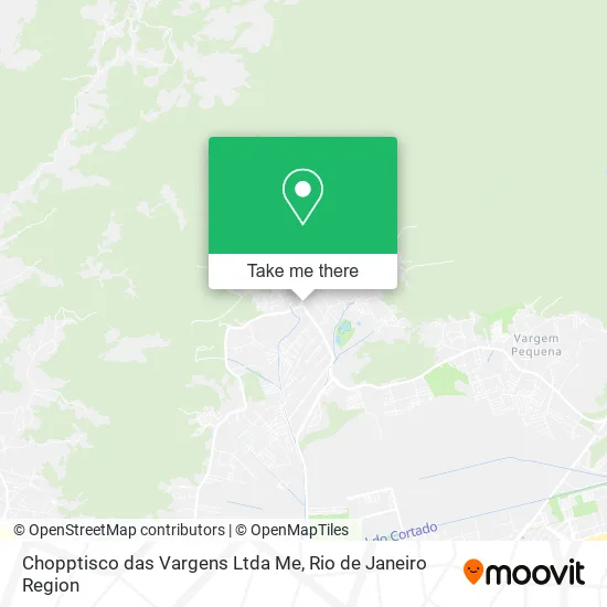 Chopptisco das Vargens Ltda Me map