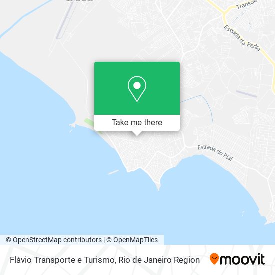 Flávio Transporte e Turismo map