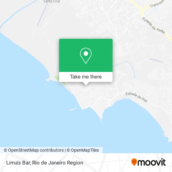Lima's Bar map