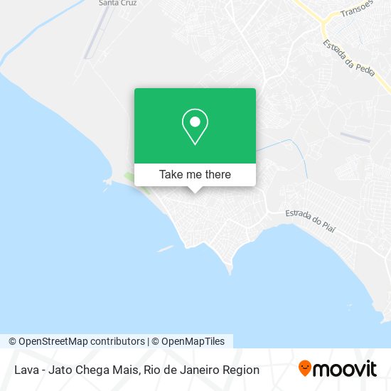 Mapa Lava - Jato Chega Mais