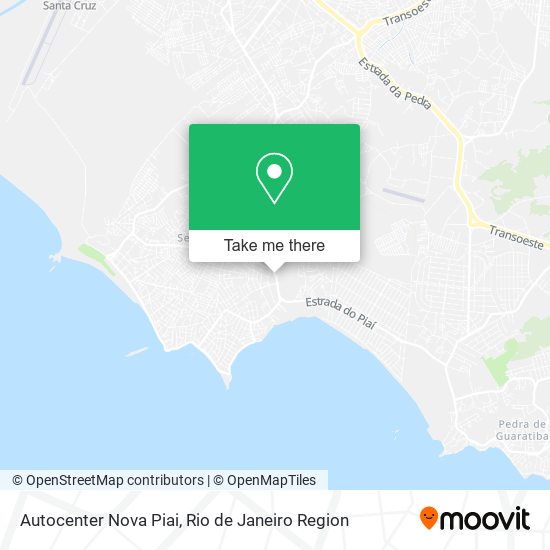 Autocenter Nova Piai map