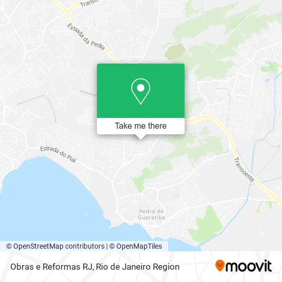 Obras e Reformas RJ map