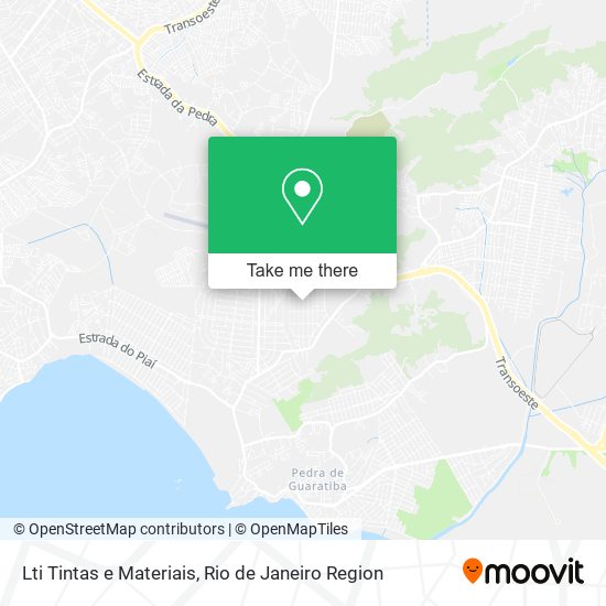 Lti Tintas e Materiais map