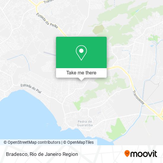 Bradesco map