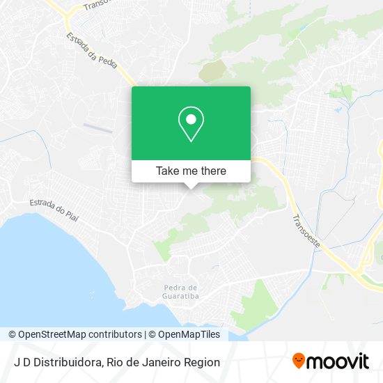 J D Distribuidora map