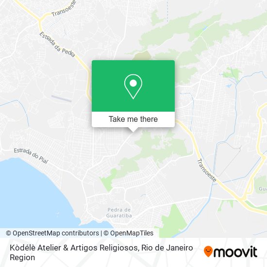 Kòdélè Atelier & Artigos Religiosos map