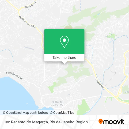 Iec Recanto do Magarça map